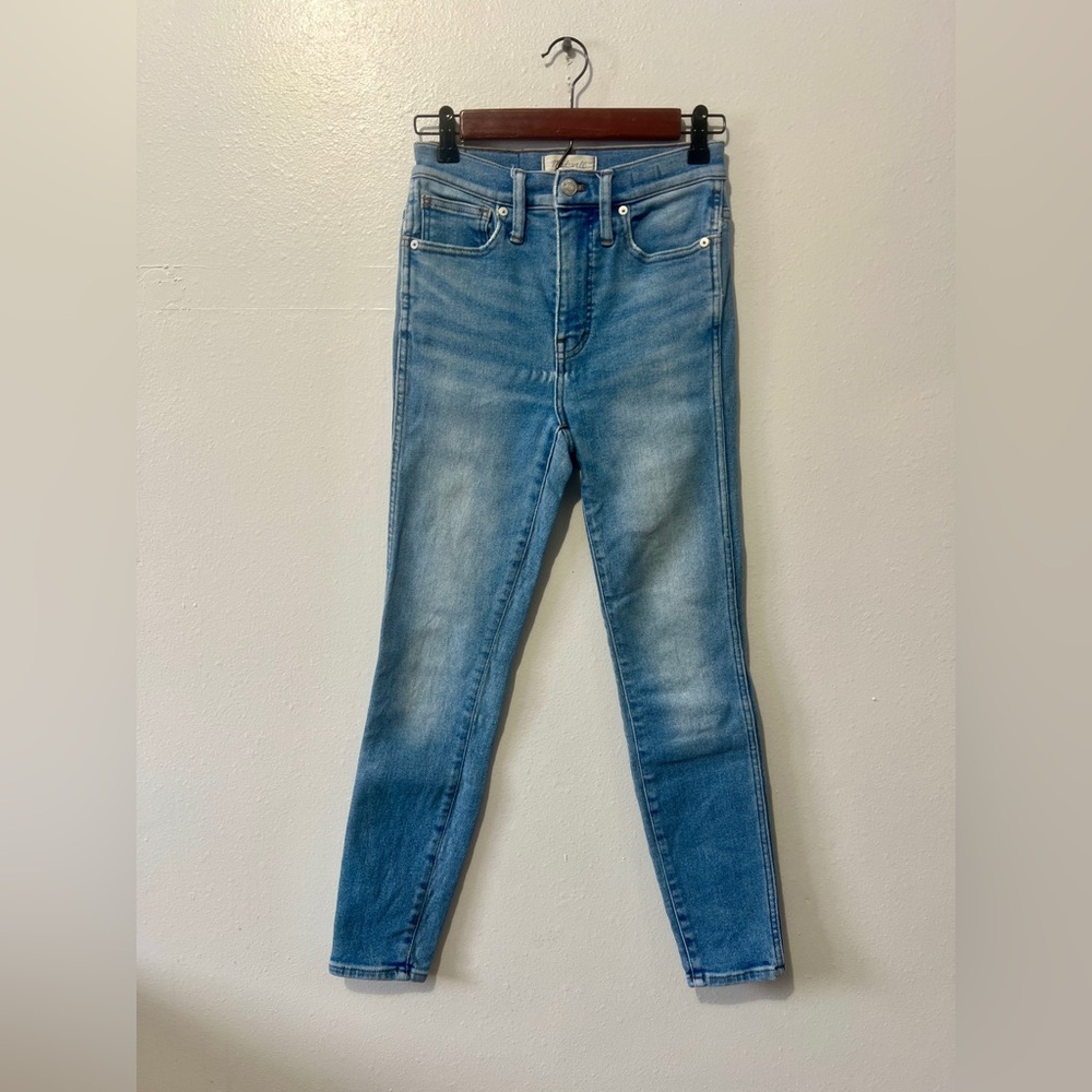 Madewell 10" High Rise Skinny Crop Jean - Size 25 - Picture 3 of 15